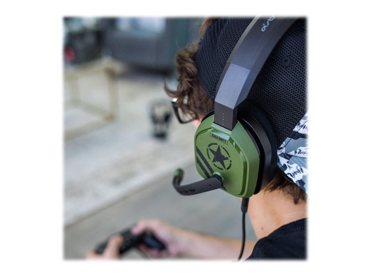 Astro A10 Gen 2 Kabel Gaming Headset Grøn Call of Duty Edition