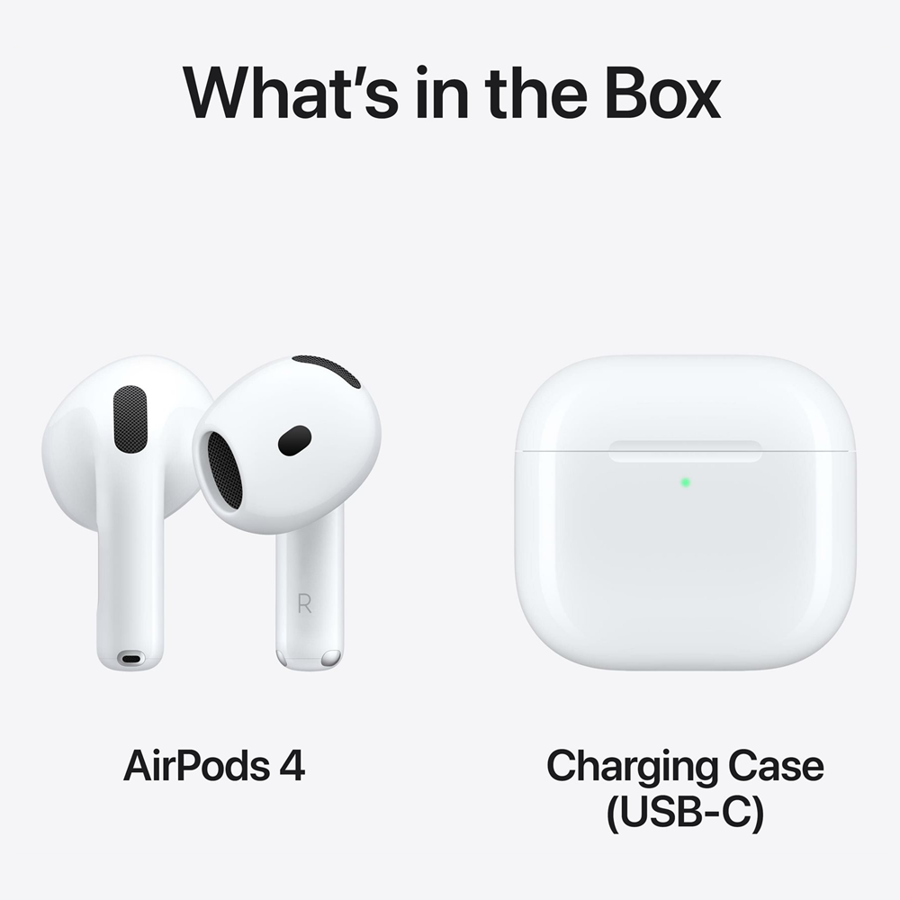 Apple AirPods 4 2024 4 generation In ear øretelefoner Hvid