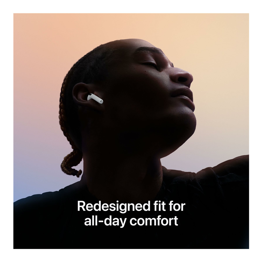 Apple AirPods 4 2024 4 generation In ear øretelefoner Hvid