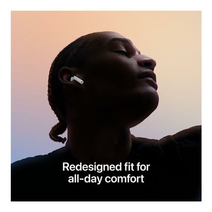 Apple AirPods 4 2024 4 generation In ear øretelefoner Hvid