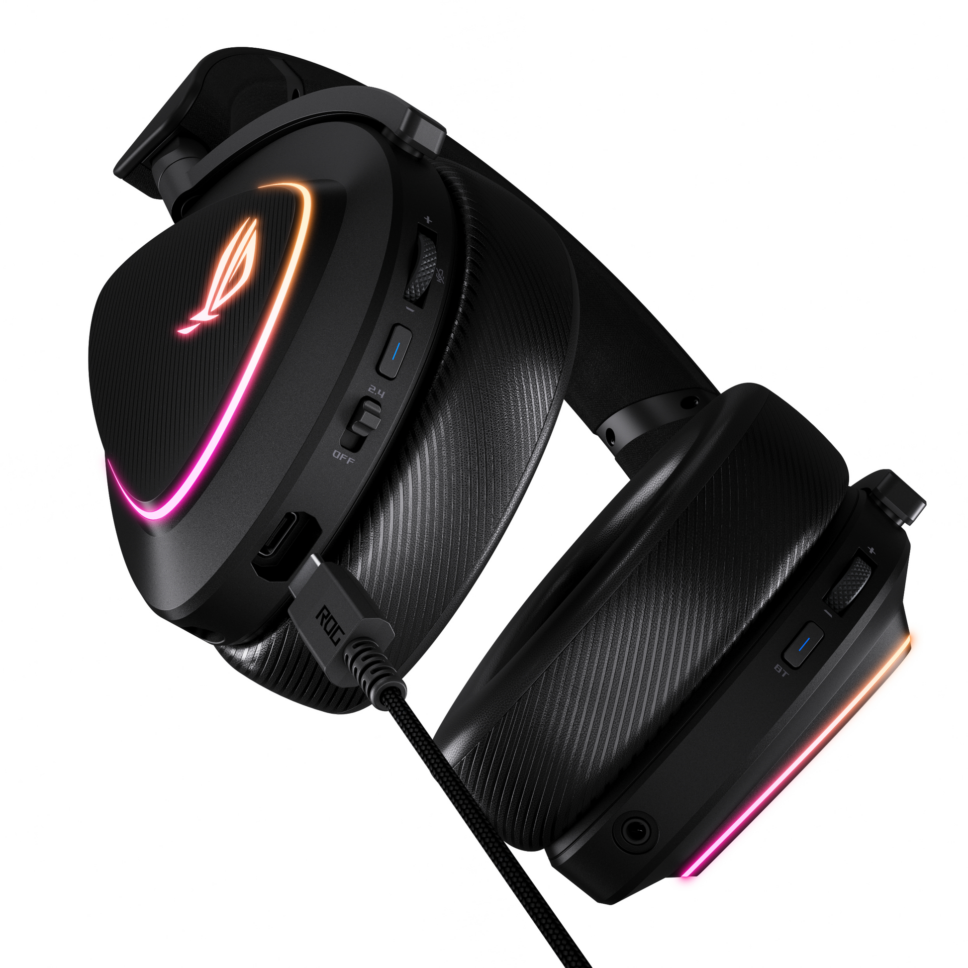 ASUS ROG Delta II Trådløs Gamer Headset Sort