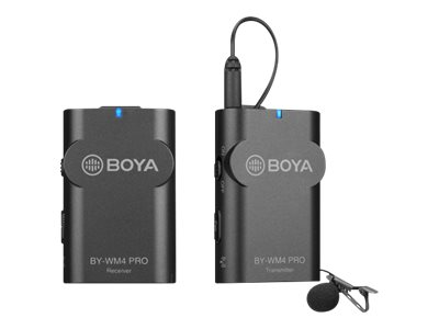 BOYA BY WM4 Pro K1 Trådløs mikrofon Sort