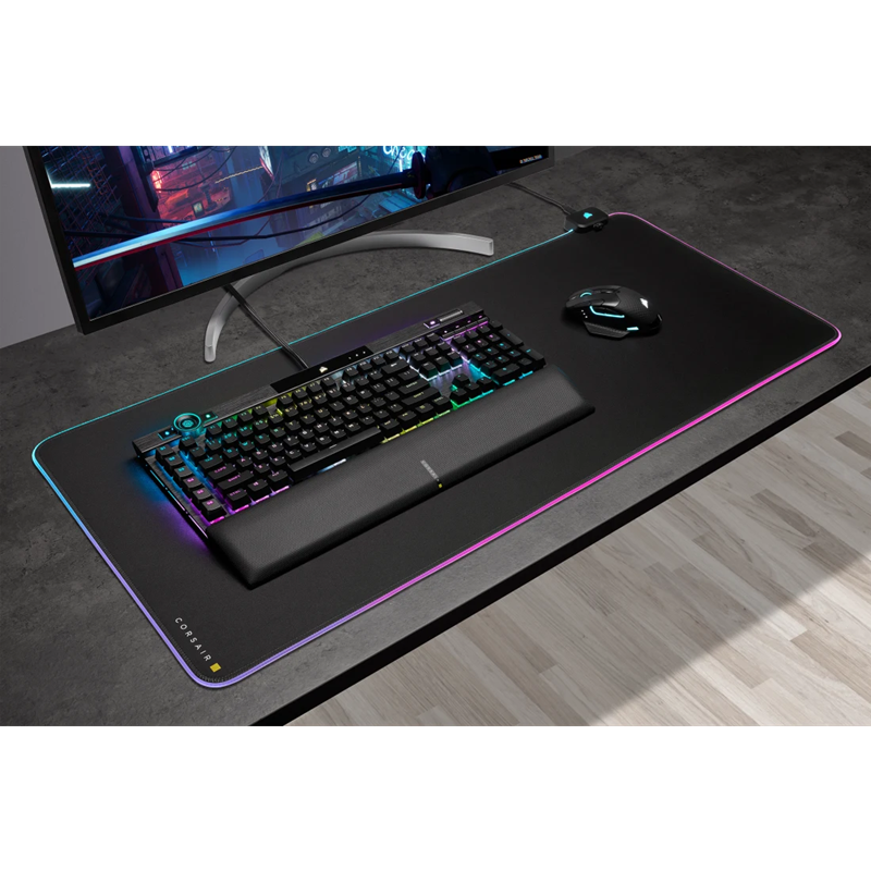 Corsair MM700 RGB Extended RGB Gaming Musemåtte Sort