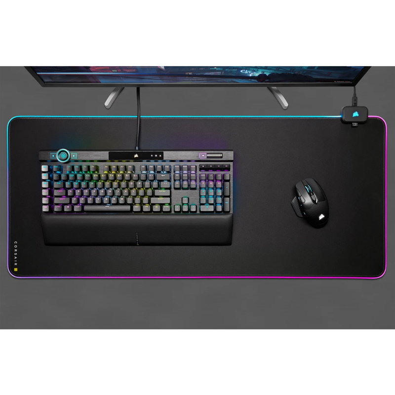 Corsair MM700 RGB Extended RGB Gaming Musemåtte Sort