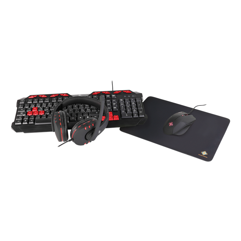 Deltaco Gaming 4 i 1 Gaming Bundle Gam 023 Nordisk