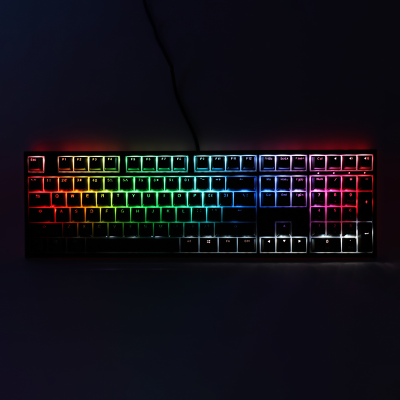 Ducky One 2 RGB Mekanisk Kablet Gaming tastatur Sort