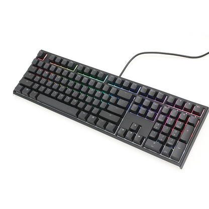 Ducky One 2 RGB Mekanisk Kablet Gaming tastatur Sort