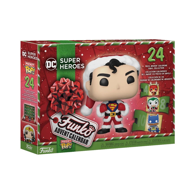 Funko POP DC Superhero Advent Julekalender 2023 