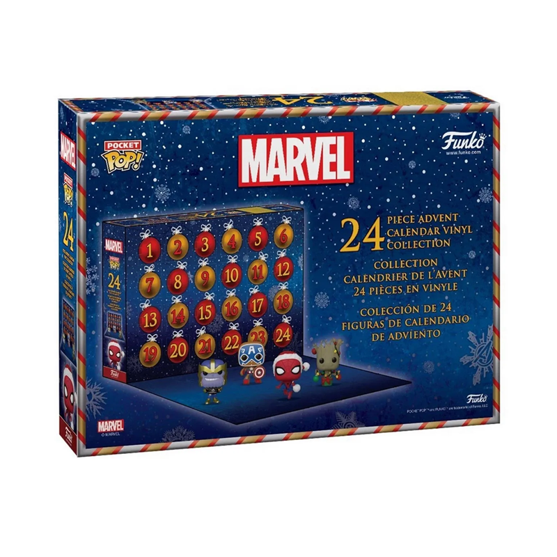 Funko POP Funko Holiday Pocket POP Marvel Advent Julekalender 2022