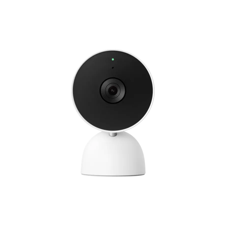 Google Nest Cam Indendørs Overvågningskamera Smart overvågning Hvid