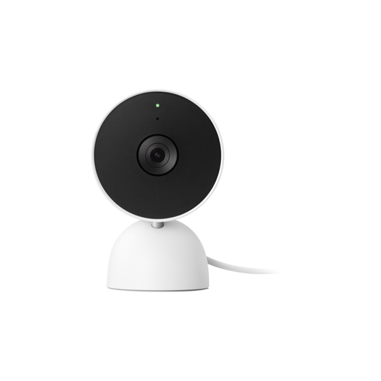 Google Nest Cam Indendørs Overvågningskamera Smart overvågning Hvid