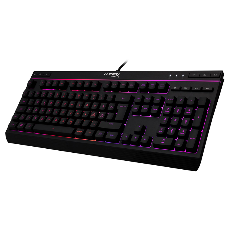 HyperX Alloy Core RGB Kablet Gaming tastatur Sort