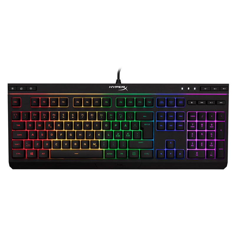 HyperX Alloy Core RGB Kablet Gaming tastatur Sort