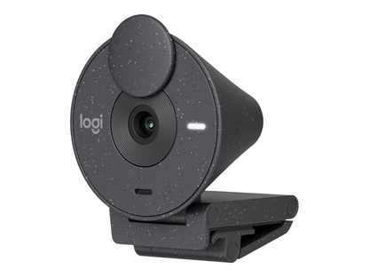 Logitech Brio 300 HD Webcam Sort