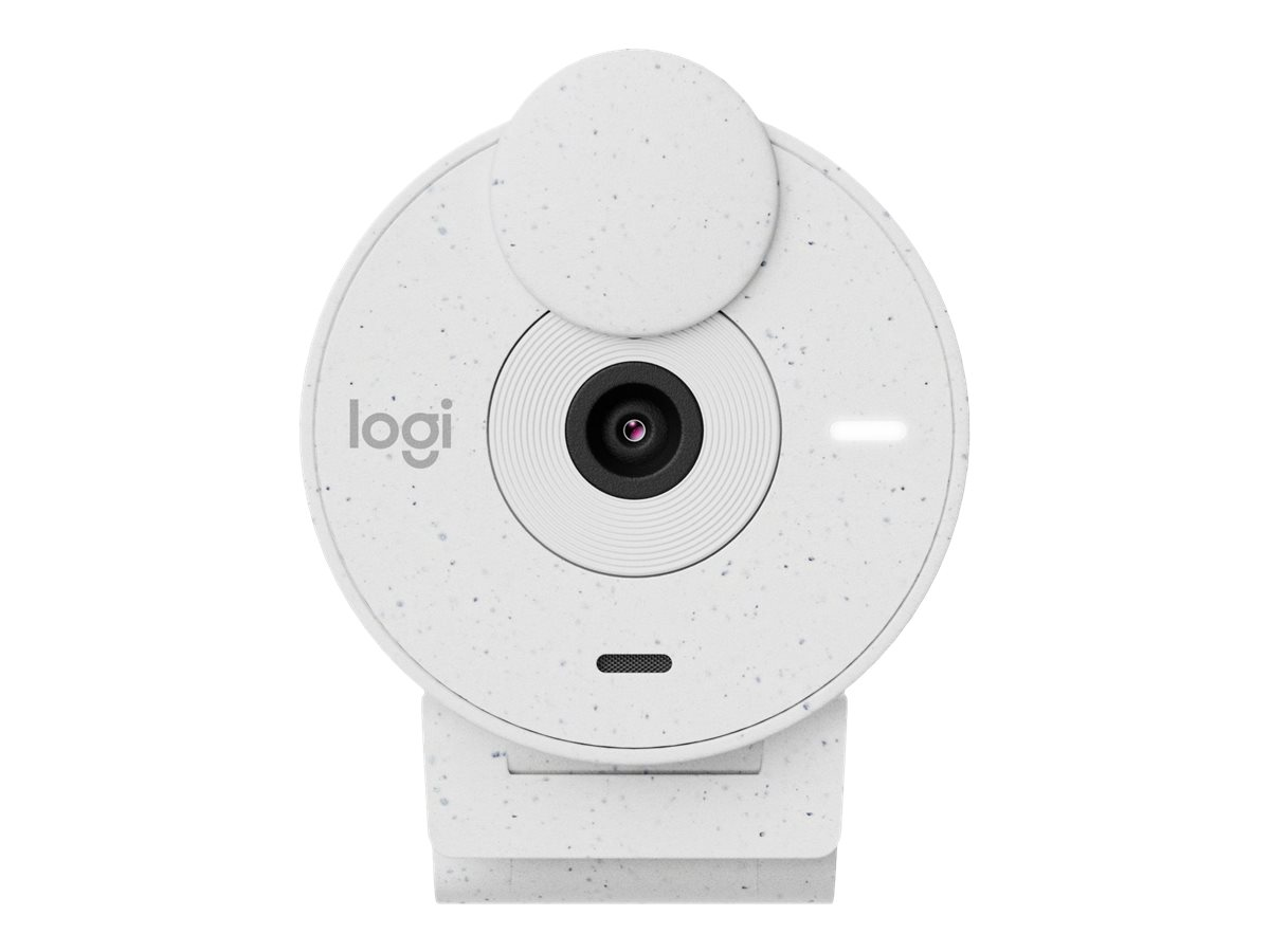 Logitech Brio 300 HD Webcam Hvid