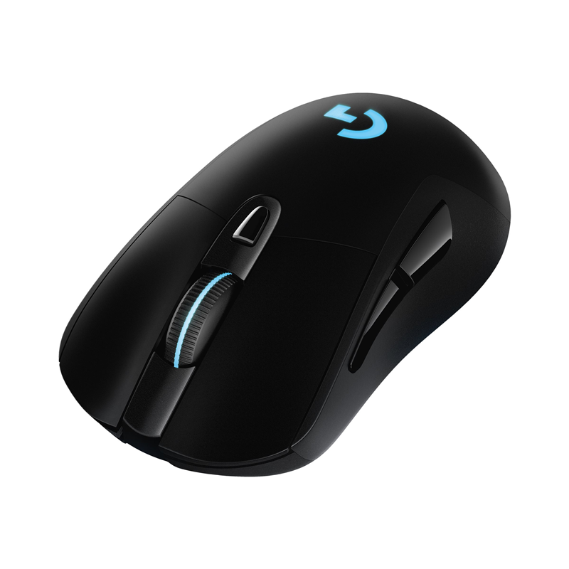 Logitech G G703 HERO LIGHTSPEED Kablet Trådløs Gaming mus Sort