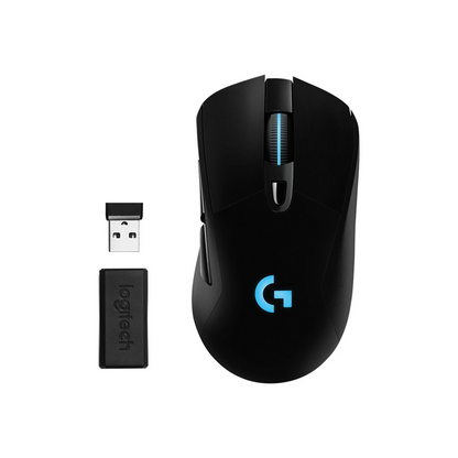 Logitech G G703 HERO LIGHTSPEED Kablet Trådløs Gaming mus Sort