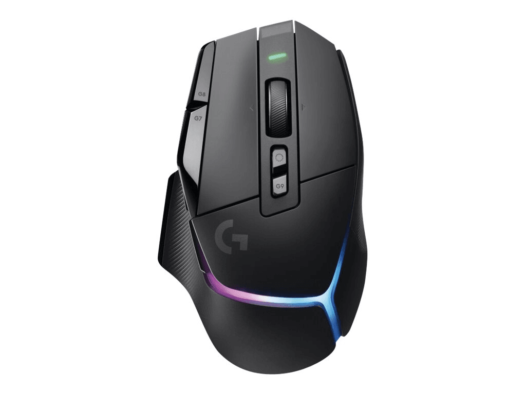 Logitech G G502 X PLUS Optisk Trådløs Sort