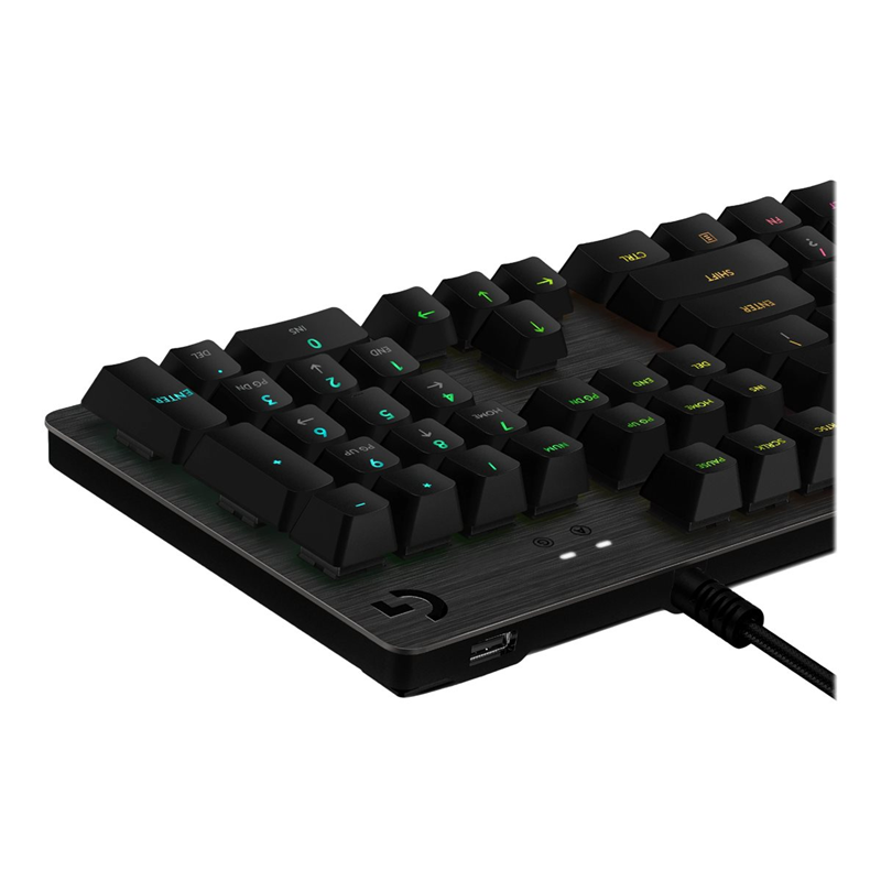 Logitech G G512 LIGHTSYNC Mekanisk Kablet Gaming tastatur Sort