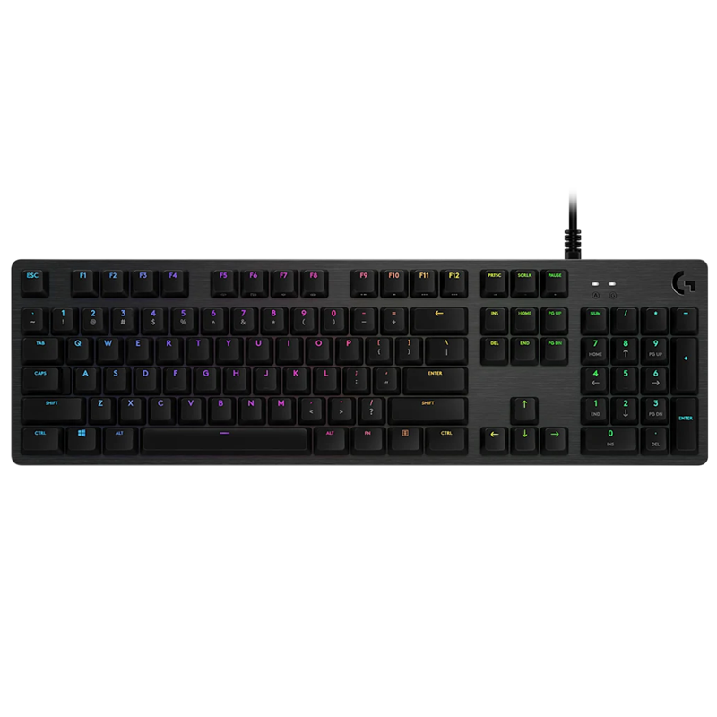 Logitech G G512 LIGHTSYNC Mekanisk Kablet Gaming tastatur Sort