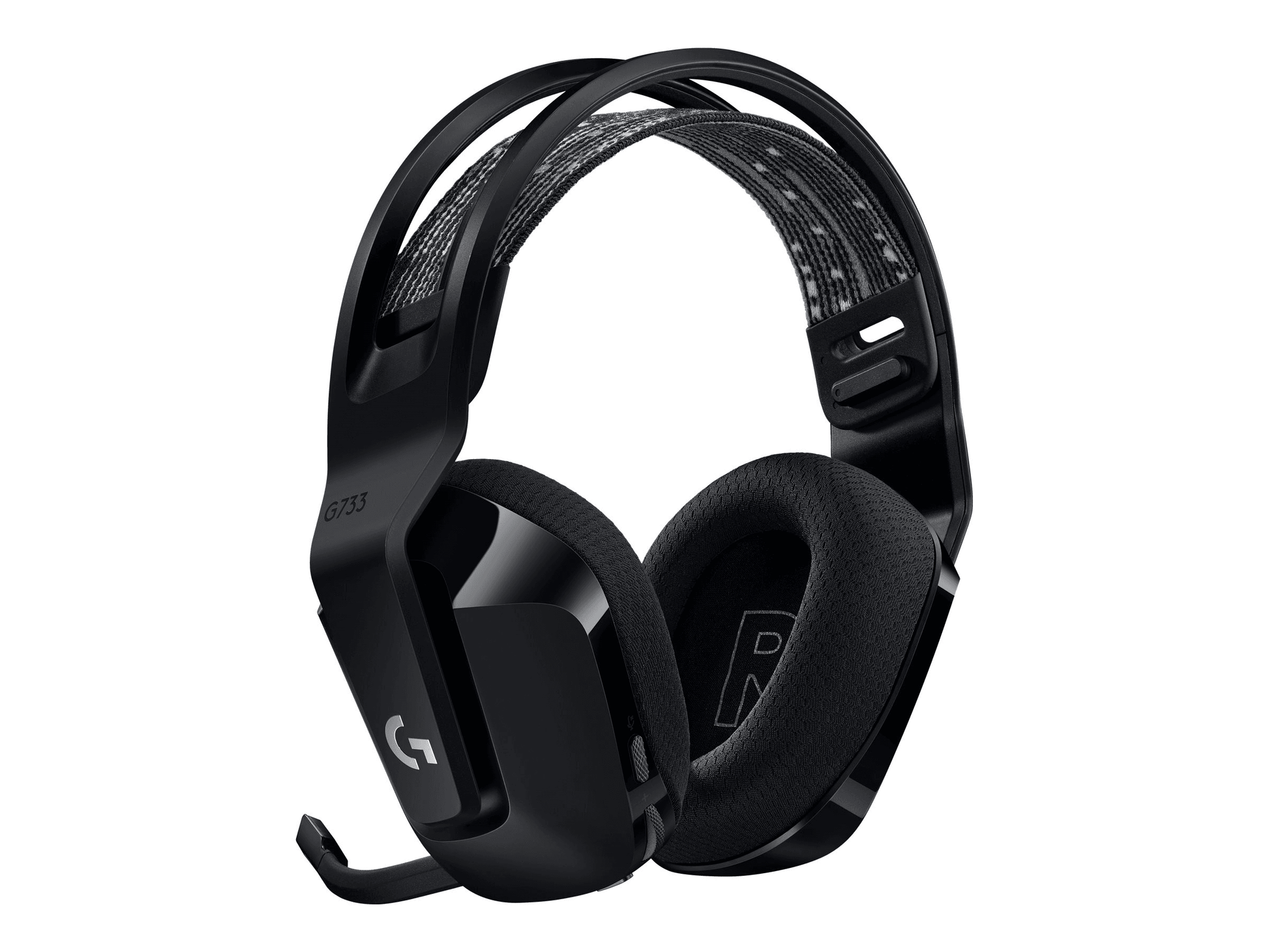 Logitech G G733 LIGHTSPEED Trådløs Headset Sort