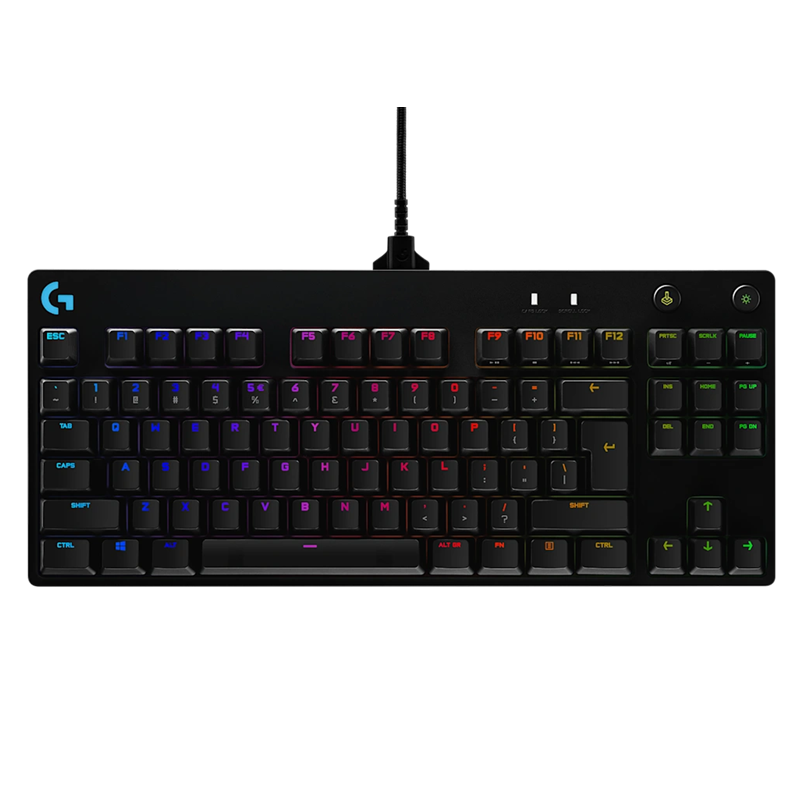 Logitech G Pro Mekanisk Kablet Gaming tastatur Sort