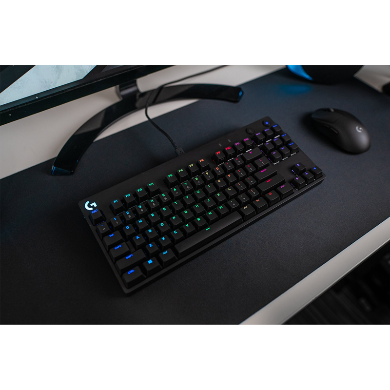 Logitech G Pro Mekanisk Kablet Gaming tastatur Sort