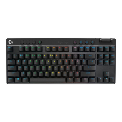 Logith G Pro X LIGHTSYNC Mekanisk Trådløs Gaming tastatur Sort