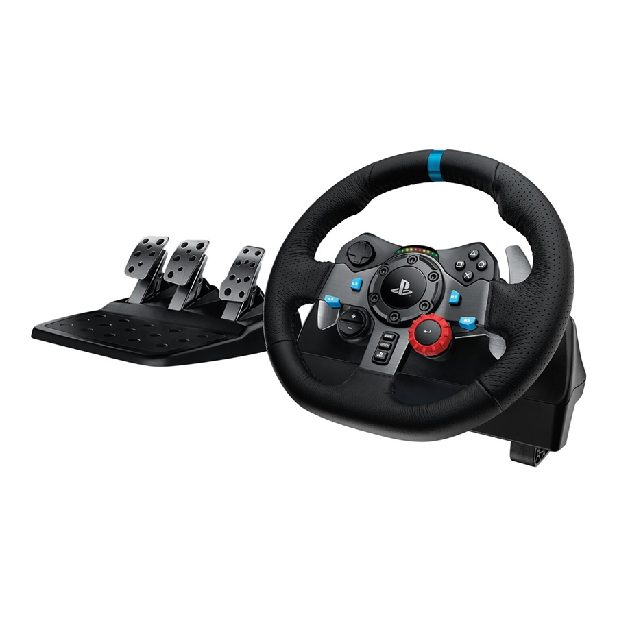 Logitech G29 Driving Force Rat og pedaler PS3 PS4