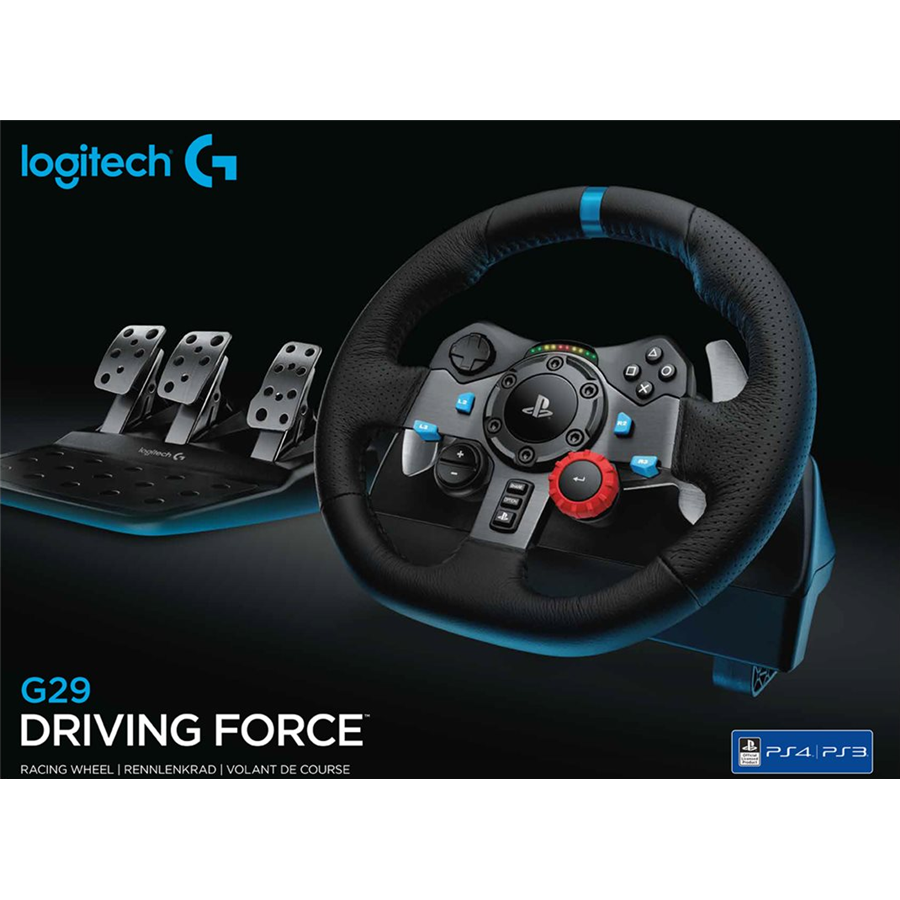 Logitech G29 Driving Force Rat og pedaler PS3 PS4