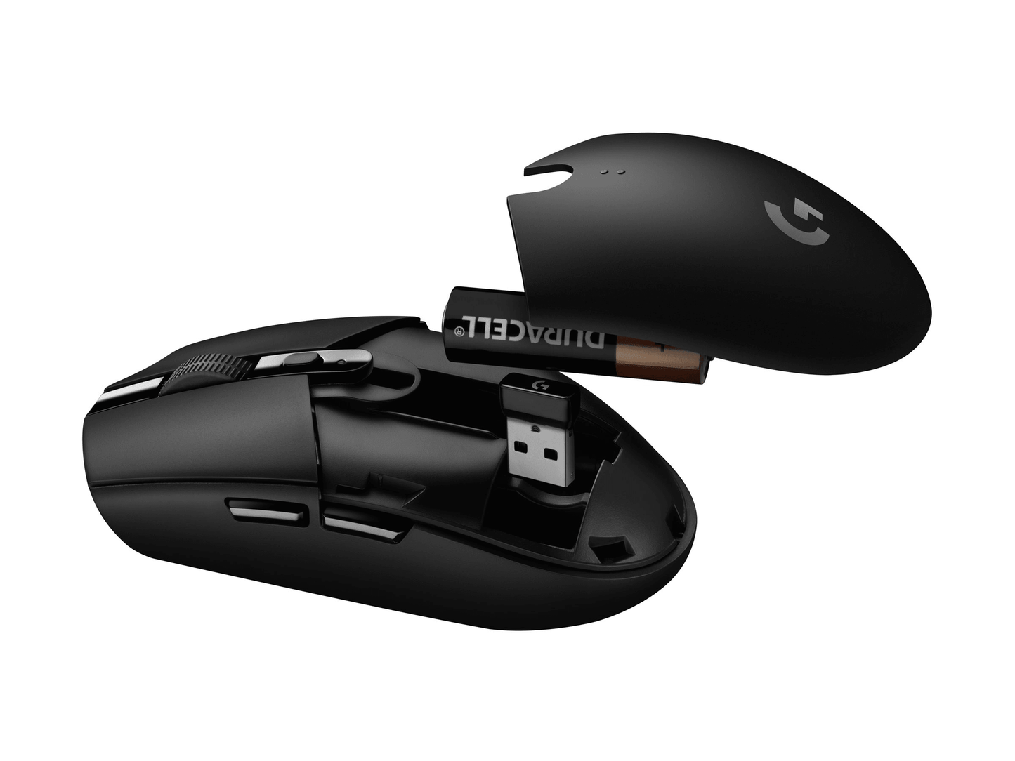 Logitech G305 Optisk Mus Trådløs Sort