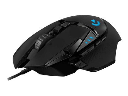 Logitech G G502 Hero Optisk Kabel Sort