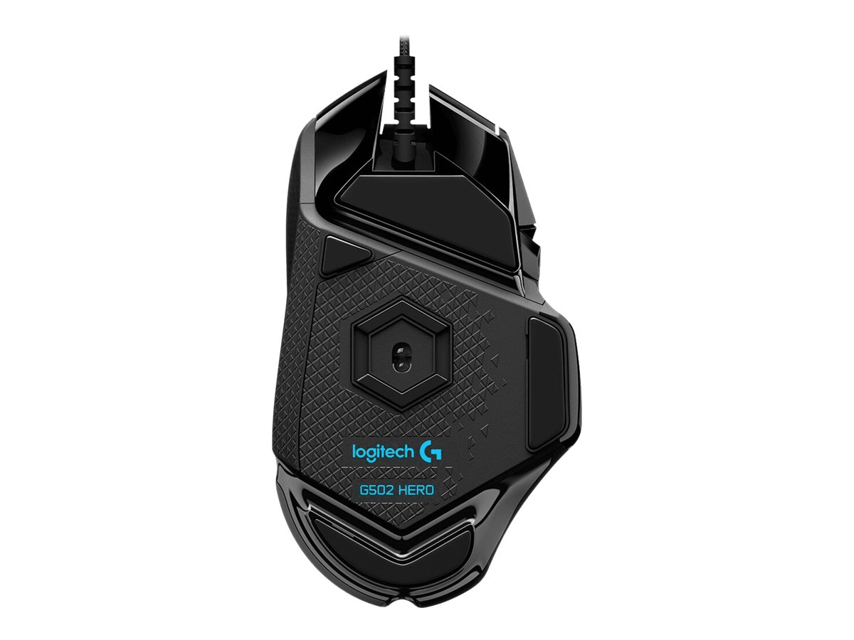 Logitech G G502 Hero Optisk Kabel Sort