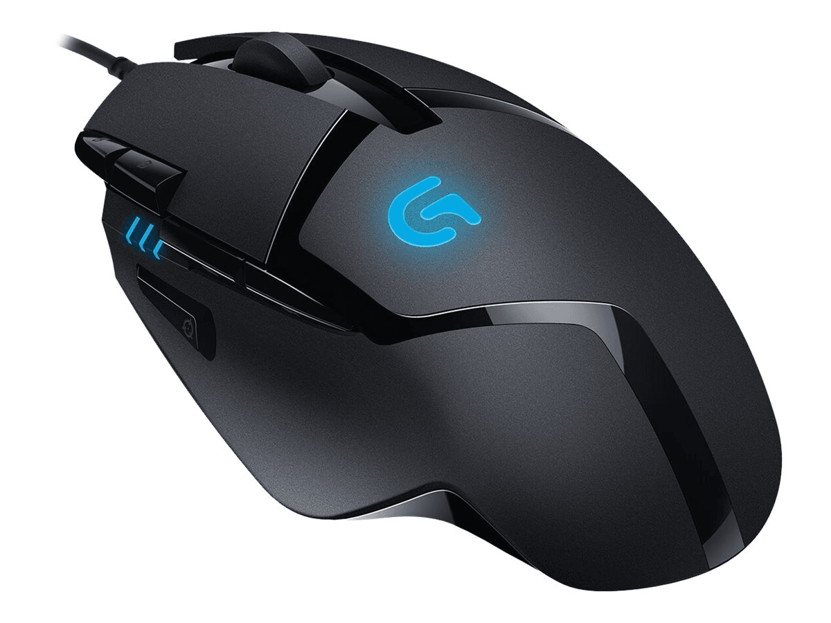 Logitech G G402 Hyperion Fury Kabel Sort