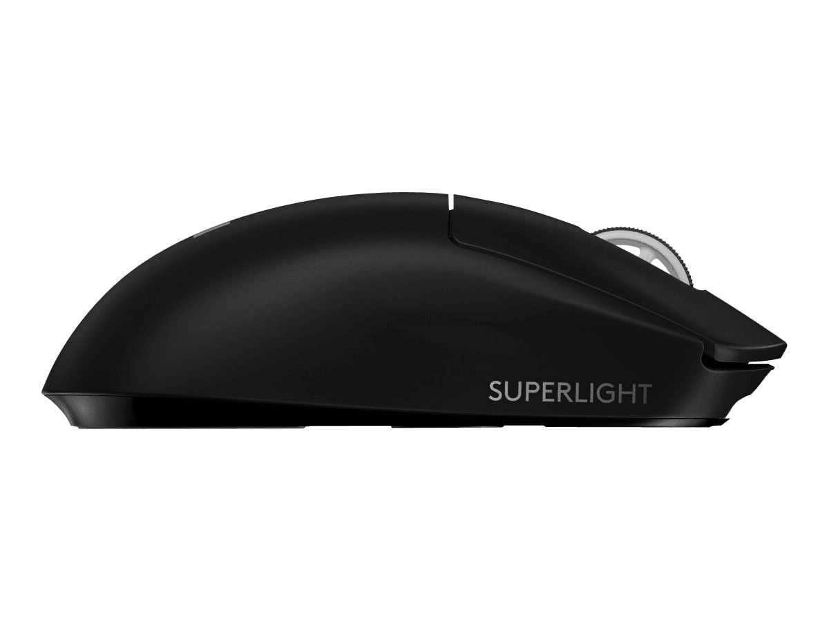 Logitech G PRO X SUPERLIGHT Optisk Trådløs Sort