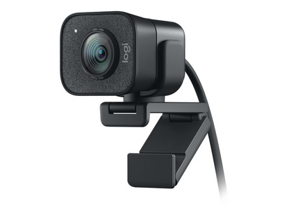 Logitech StreamCam HD USB C Webcam Sort