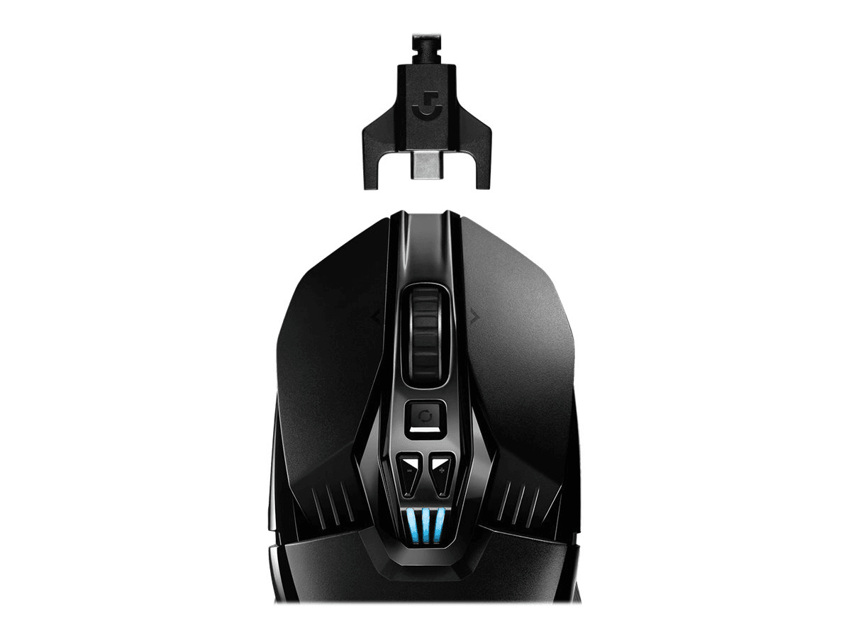 Logitech G G903 LIGHTSPEED HERO 16K Optisk Trådløs Kabling Sort