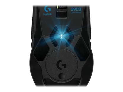 Logitech G G903 LIGHTSPEED HERO 16K Optisk Trådløs Kabling Sort