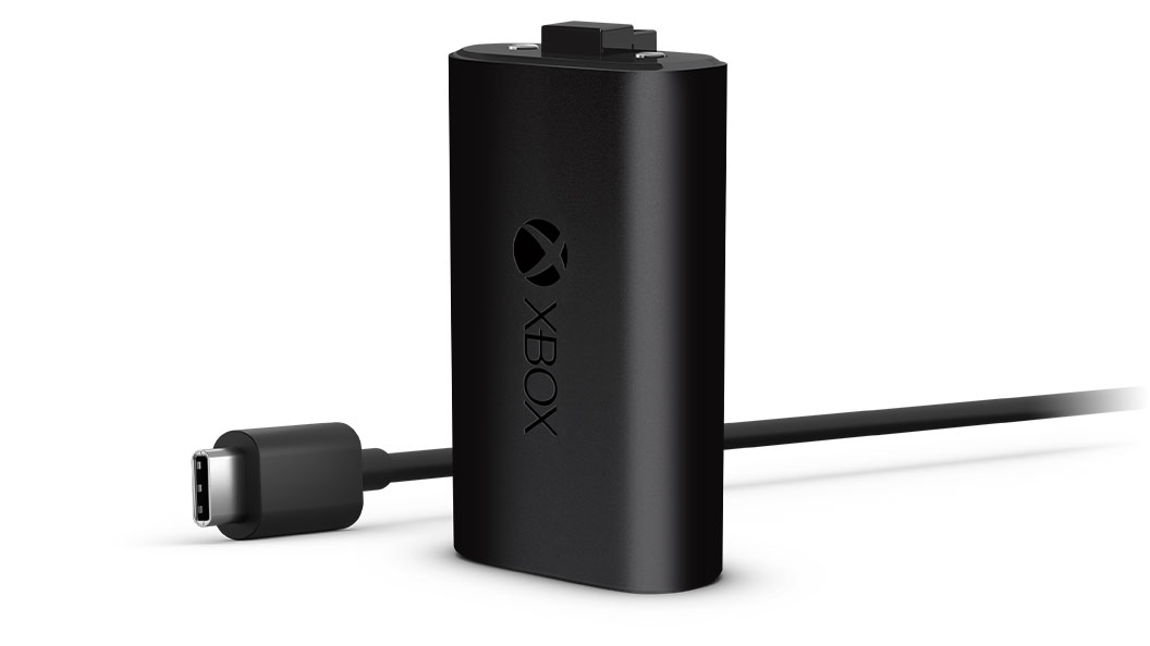 Microsoft Xbox Genopladeligt Xbox batteri USB C kabel Xbox Series S Series X Sort