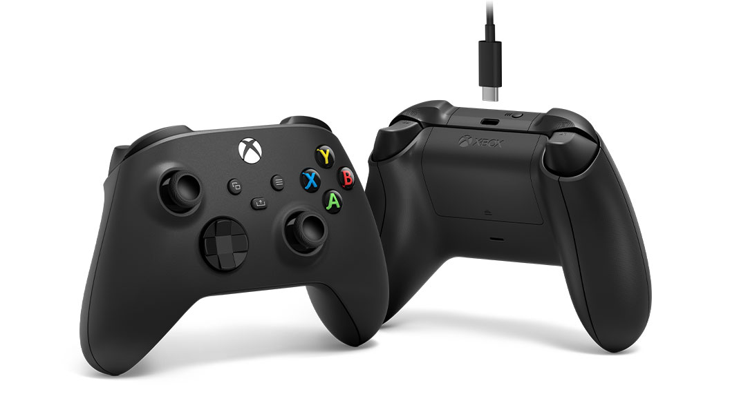 Microsoft Xbox Trådløs Controller USB C Kabel Xbox Series X One One S One X Sort