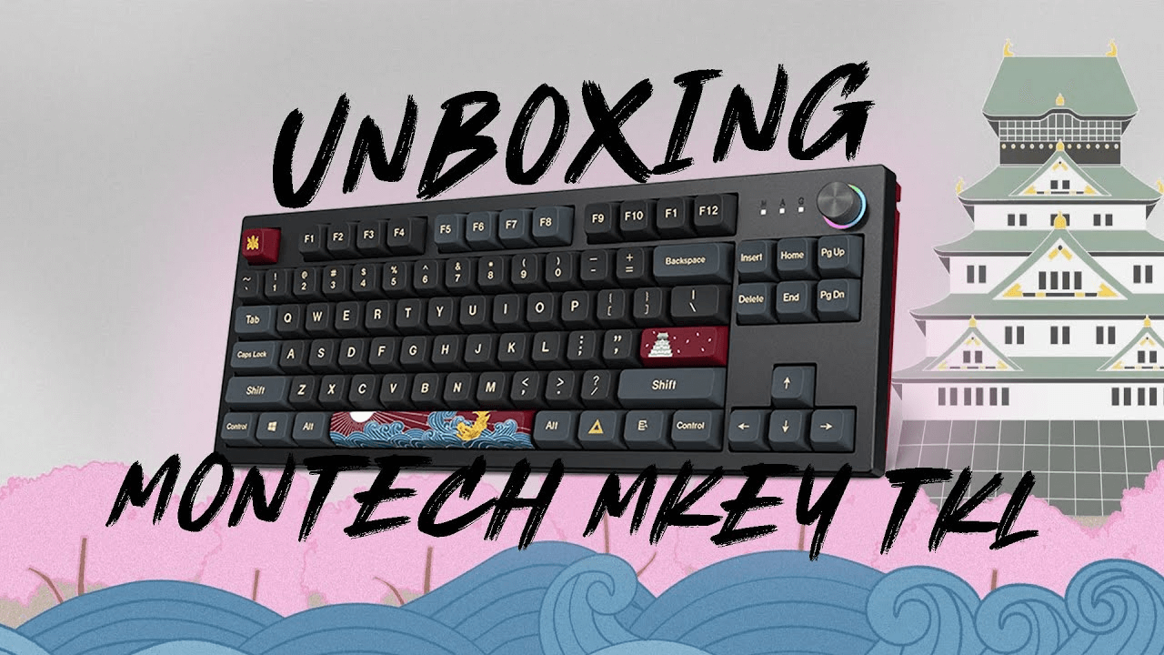 Indlæs video: Unboxing af Montech MKey TKL gaming tastatur med grundig anmeldelse