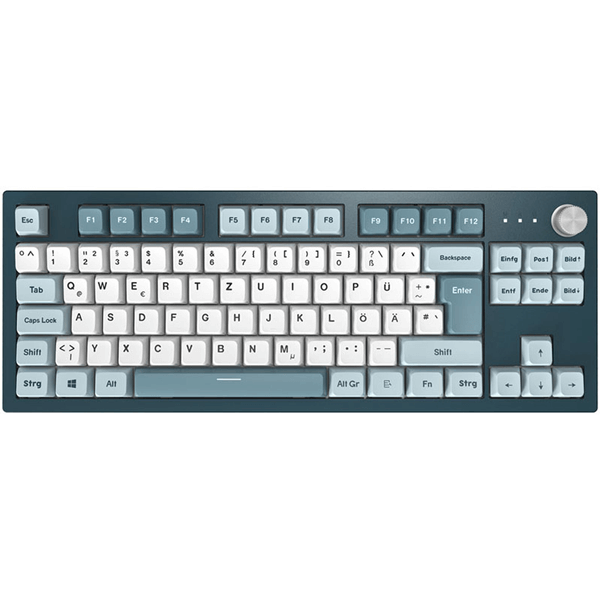 Montech MKey TKL Freedom Pro 2.0 mekanisk tastatur med røde switches