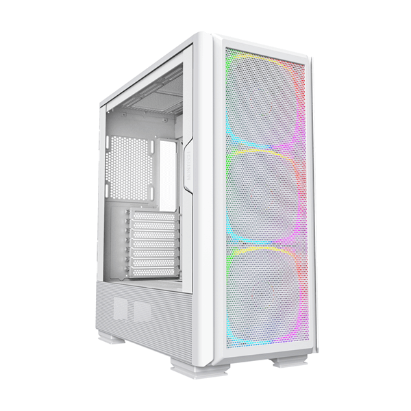 Montech SKY TWO GX hvidt mid tower kabinet med høj airflow