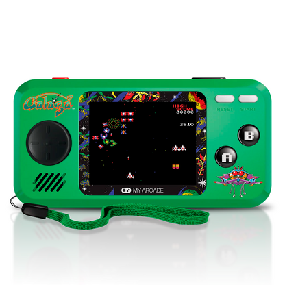 My Arcade Galaga Pocket Player Retro Gaming konsol Grøn