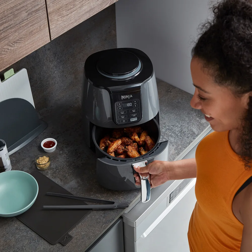 Ninja Airfryer AF100EU Sort Sølv