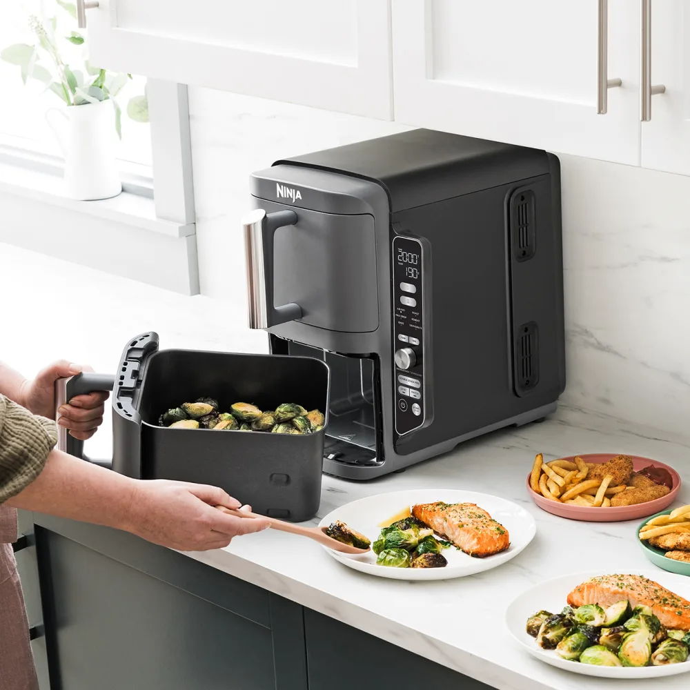 Ninja Airfryer Double Stack XL 9,5L SL400EU (Grå)