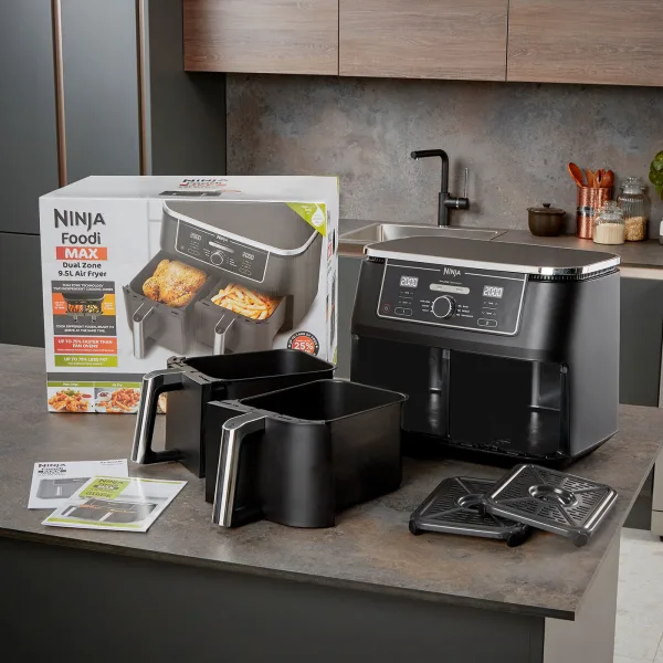 Ninja Airfryer Foodi MAX Dual Zone AF400EU Sort