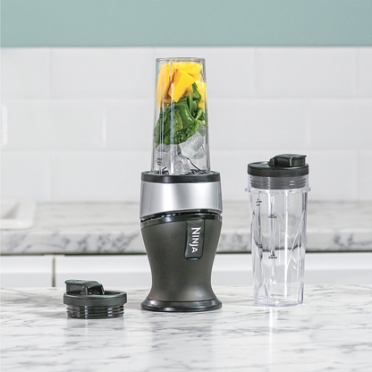 Ninja Nutri Slim Blender QBa3001EUS Sort Sølv