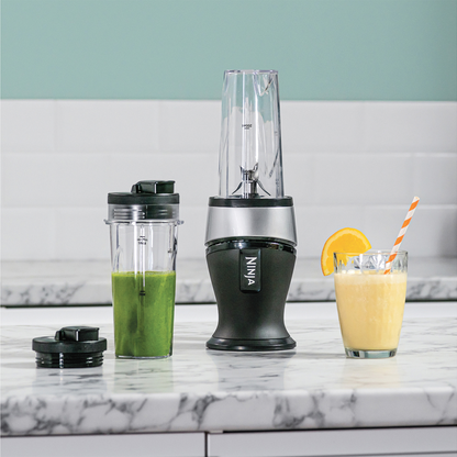 Ninja Nutri Slim Blender QBa3001EUS Sort Sølv