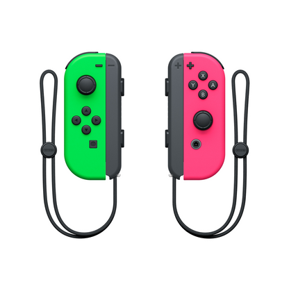 Nintendo Switch Joy Con Controller Grøn Pink